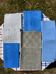 Set of 8 Mismatched Dyed Vintage Napkins