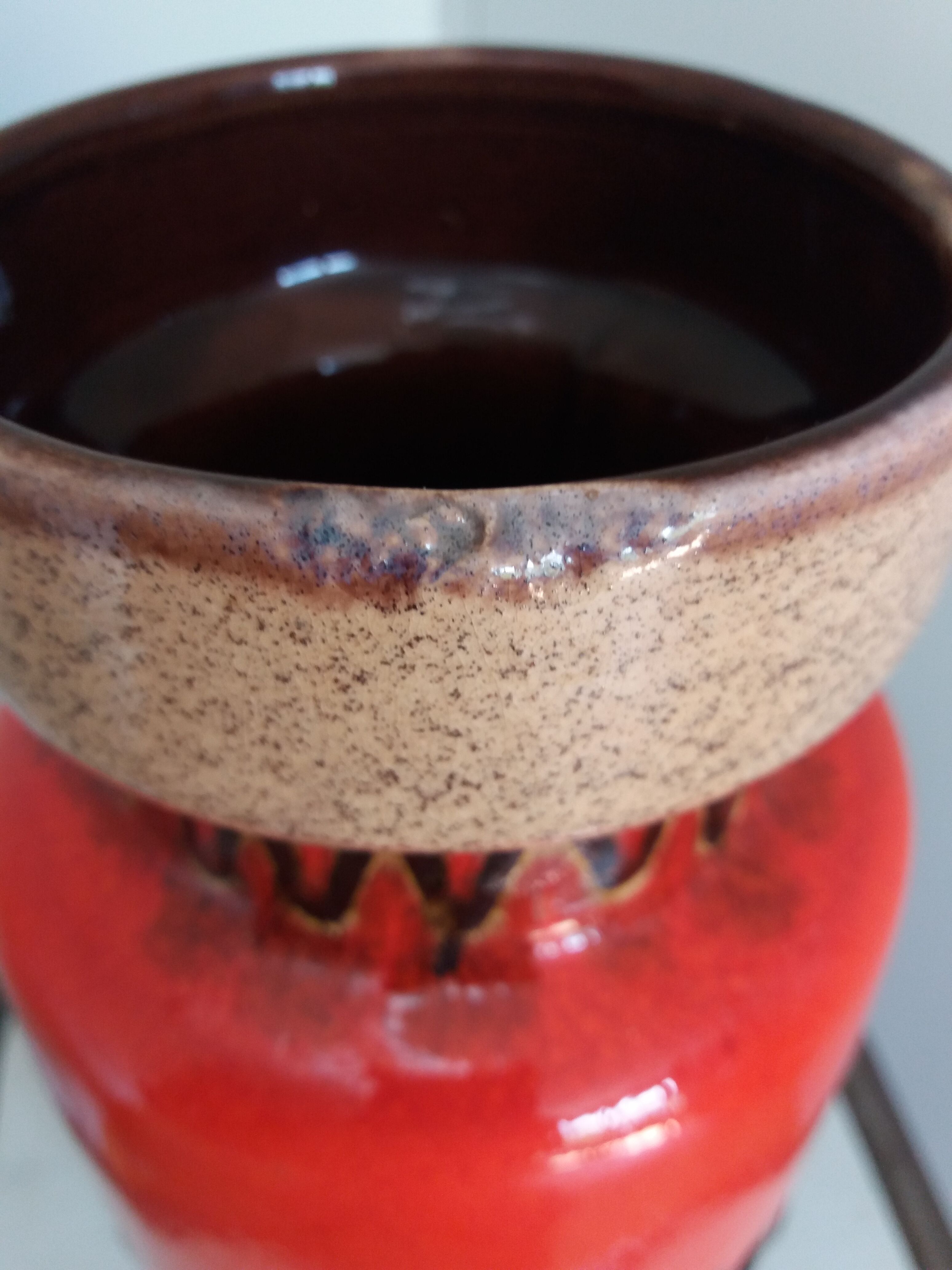 Vase West Germany height 30 cm