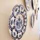 Ceramic wall plate signed HNOS Martinez Spain