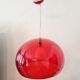 Lustre ICON by Ferruccio Laviani for Kartell Red Italy Modern