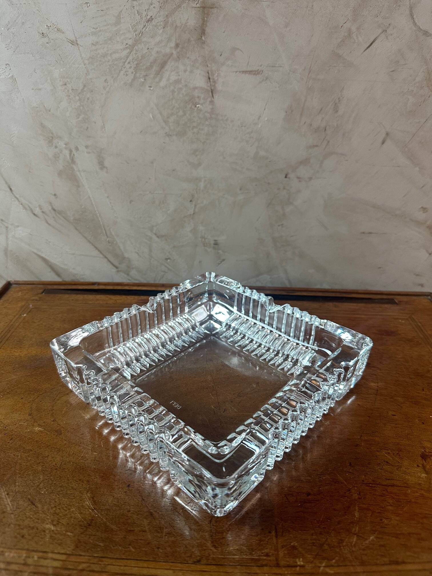 Glass ashtray