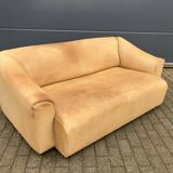 De Sede Ds-47 driezit, Cognac 5mm NECK Buffel leder topstaat