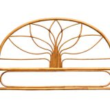 Vintage rattan headboard 1970 140cm
