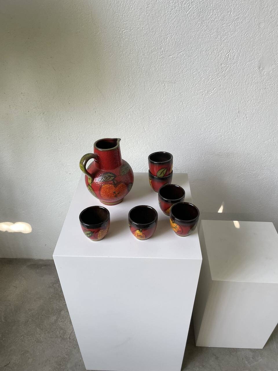 Scheurich German ceramic lemonade set