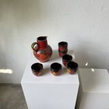 Scheurich German ceramic lemonade set