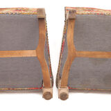 Paire de chaises hautes vintage, 1950