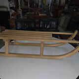 Luge vintage en bois
