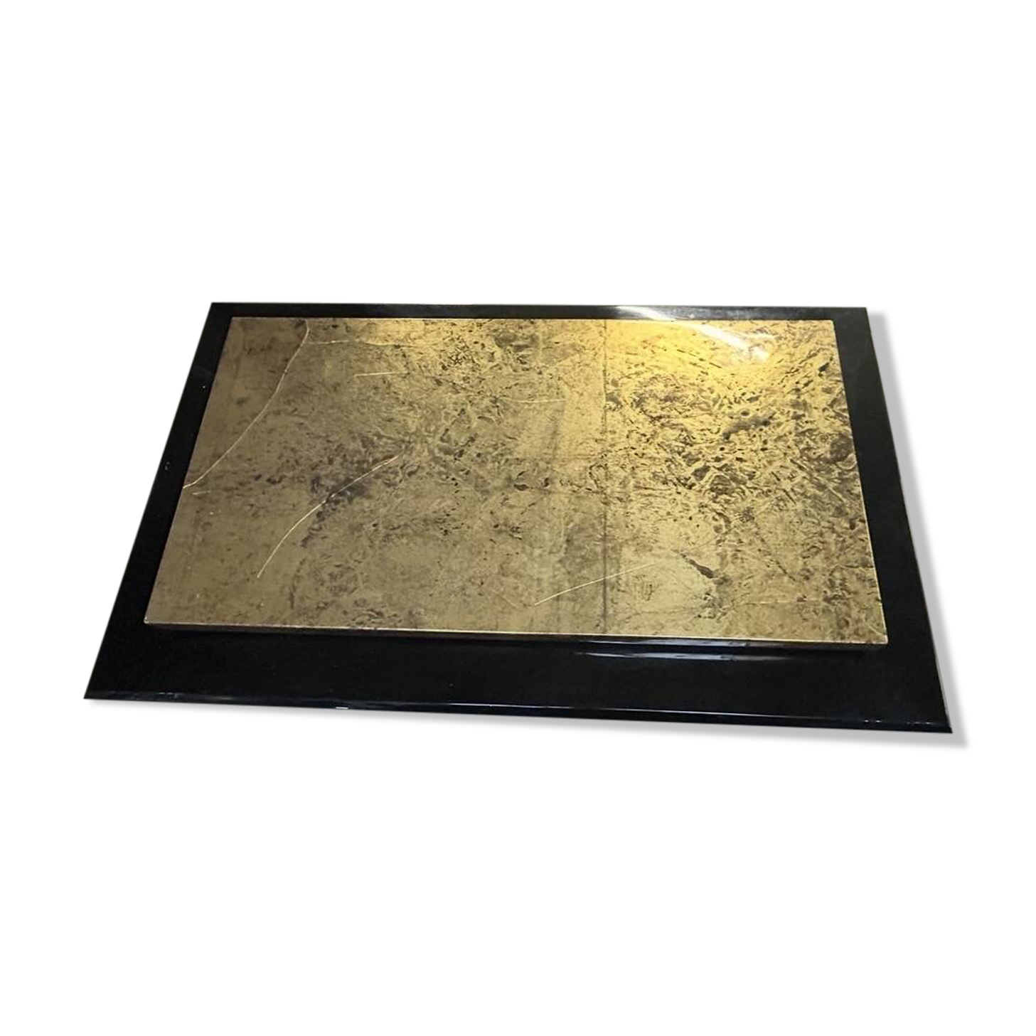 Coffee table in the style of Guy Lefebvre, 1970s.