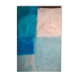 Blue Abstract Painting