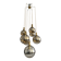 Suspensions 7 Globes Piell & Putzler 1970s