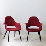 Un ensemble de 2 « chaise organique » d'Eames & Saarinen
