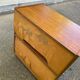 Vintage TV/Hi-Fi Unit on Wheels in Walnut Style, made in France 1970.
