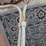 Lot de 4 chaises de jardin en fer forgé ancien