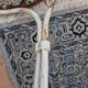 Lot de 4 chaises de jardin en fer forgé ancien