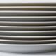 Set of 10 porcelain dessert plates, christofle, 1960s
