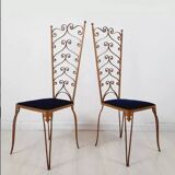 Pair of vintage chairs, design Pier Luigi Colli