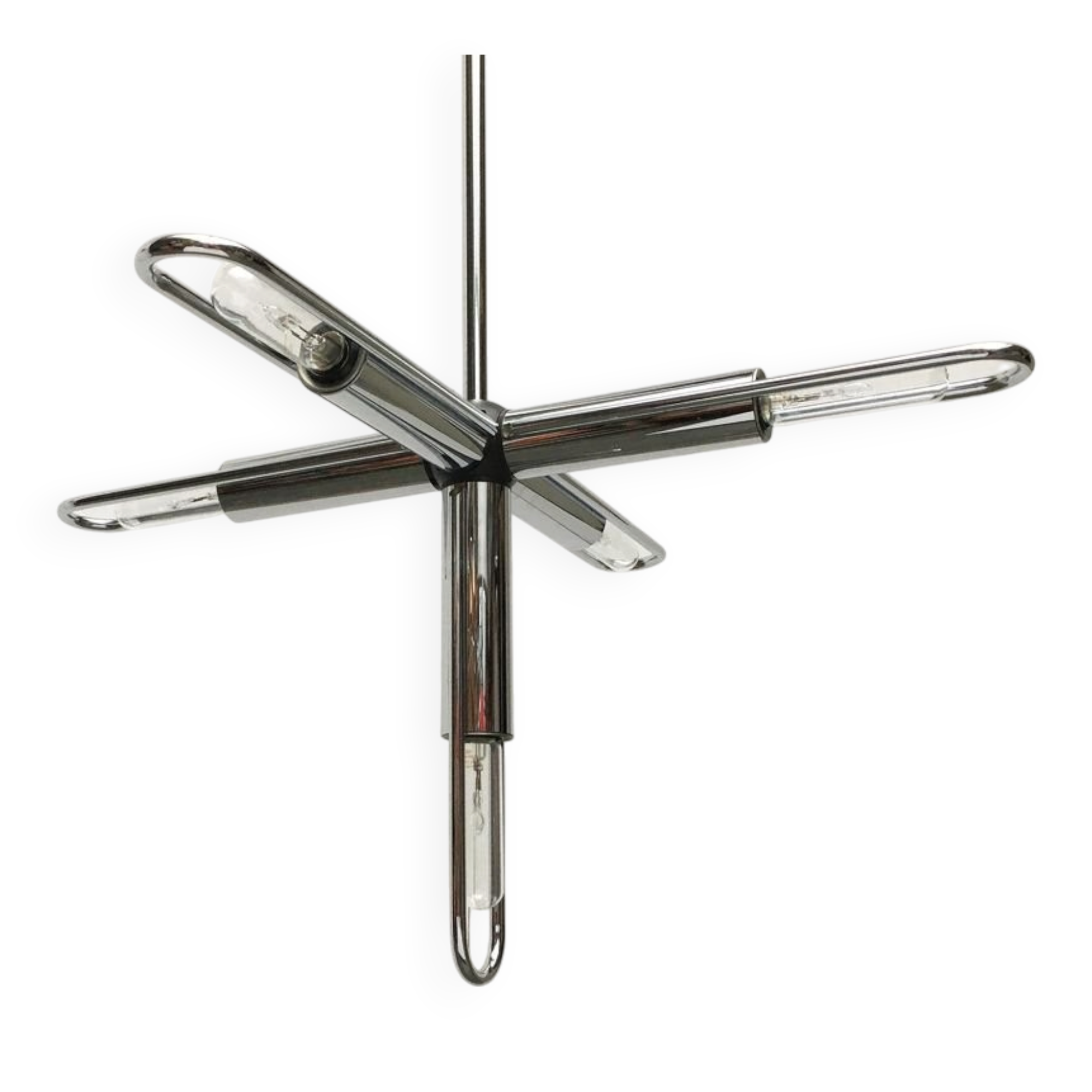 German chandelier Space Age by Kinkeldey