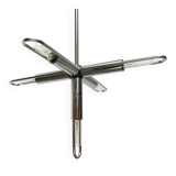 German chandelier Space Age by Kinkeldey