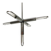 Lustre allemand Space Age de Kinkeldey