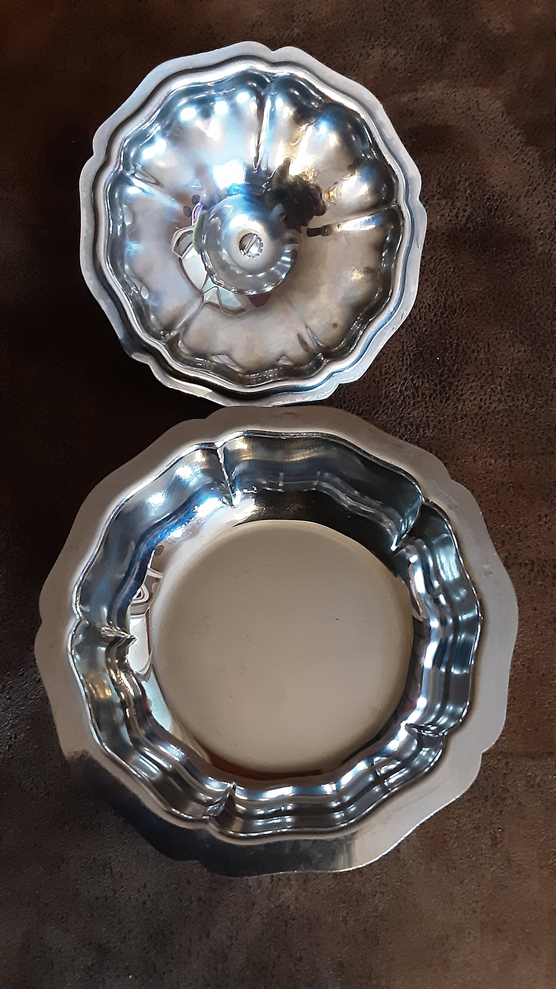 Sucrier  métal vintage