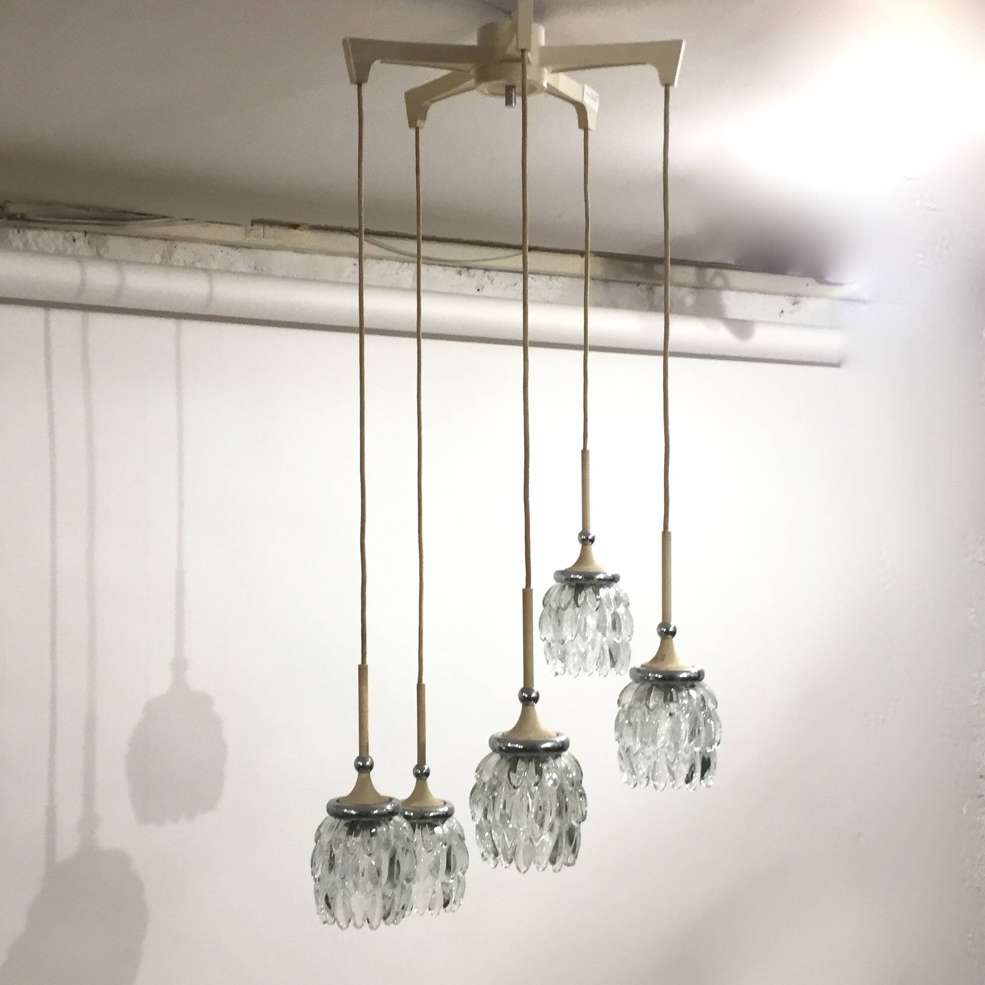 Cascading chandelier