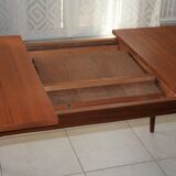 Scandinavian design table in teak