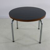 Sixties tubular chrome coffee side table