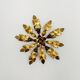 Floral Hollywood Regency Wall or Ceiling Lamp