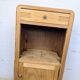 Art Deco bedside table in pine