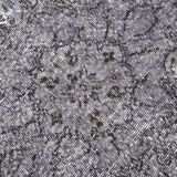 5x9 Rug For Living Room Blue Gray Floral Vintage Area Rug, 170x268Cm SK 1390