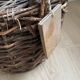 Dame Jeanne in her vintage wicker case