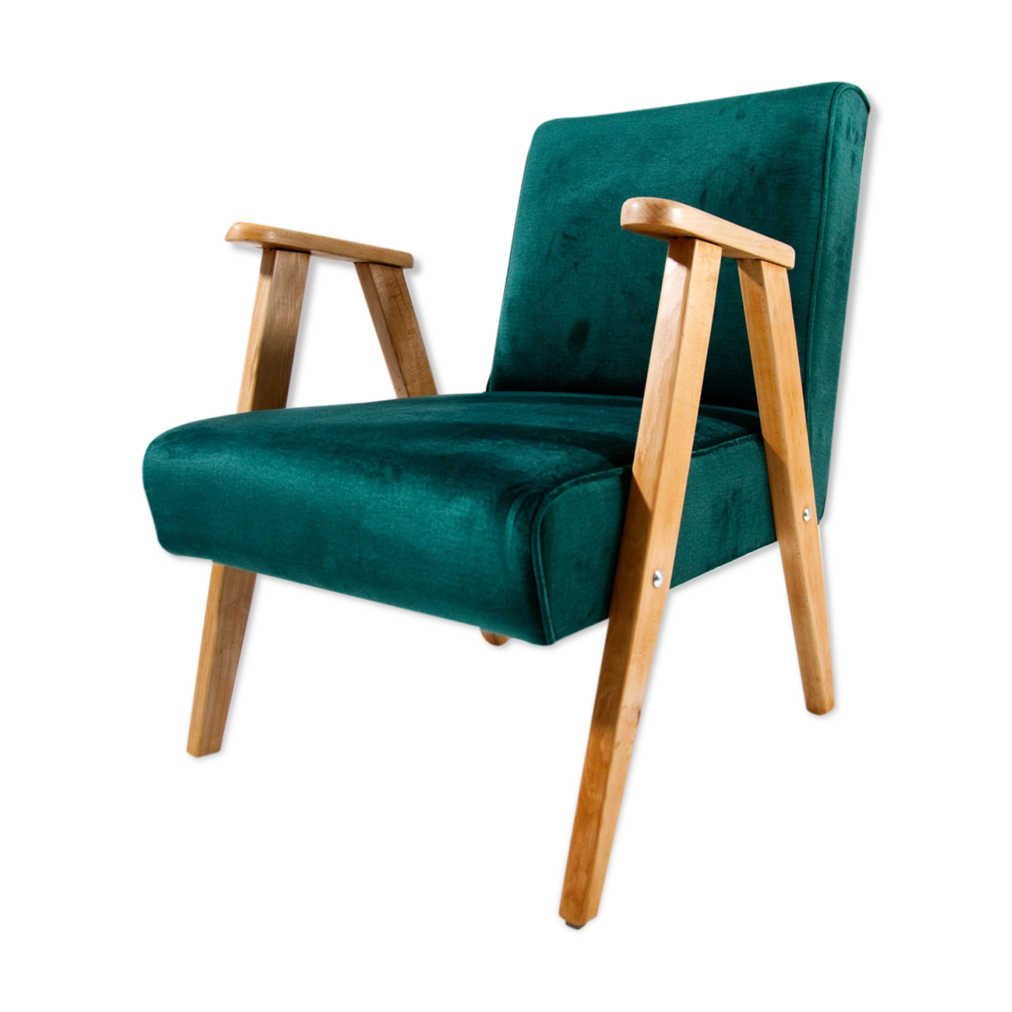 Original polish vintage armchair 60s