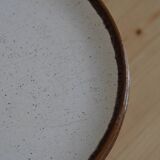 Lot of 6 speckled plates