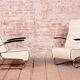 Bauhaus Armchairs FN24 in Chrome and Leather attributed to Mücke-Melder, Czech, 1930s, Set of 2