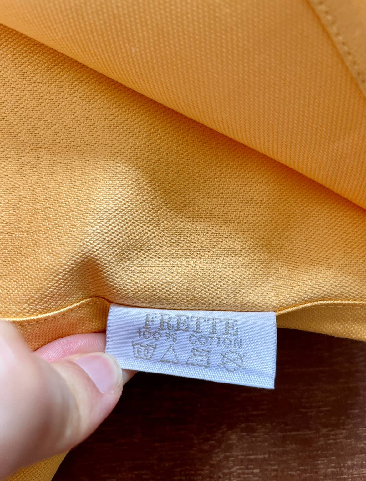 New Frette Square Tablecloth 240x240 cm Yellow