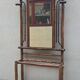 Bamboo coat rack with mirror and umbrella stand – 1920
