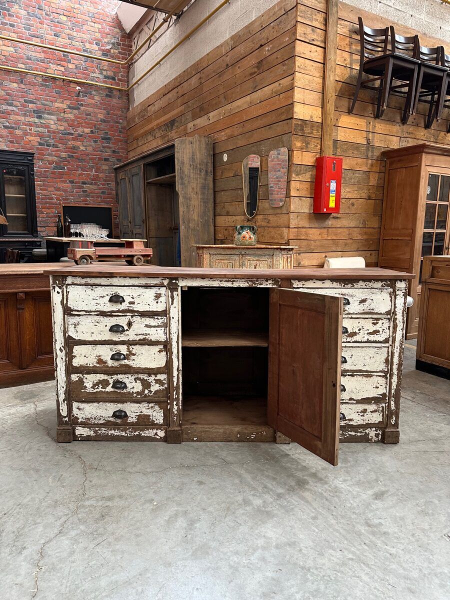 Fine oak furniture from the late 19th century.