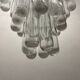 Murano Glass Tube Chandelier 1970’s