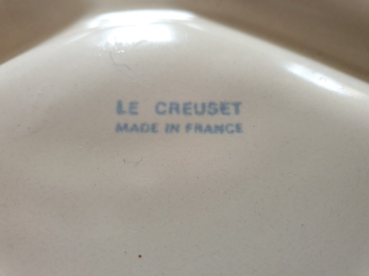 Fondue plates Le Creuset