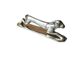 12 Art Deco animal knife holders in silvered bronze