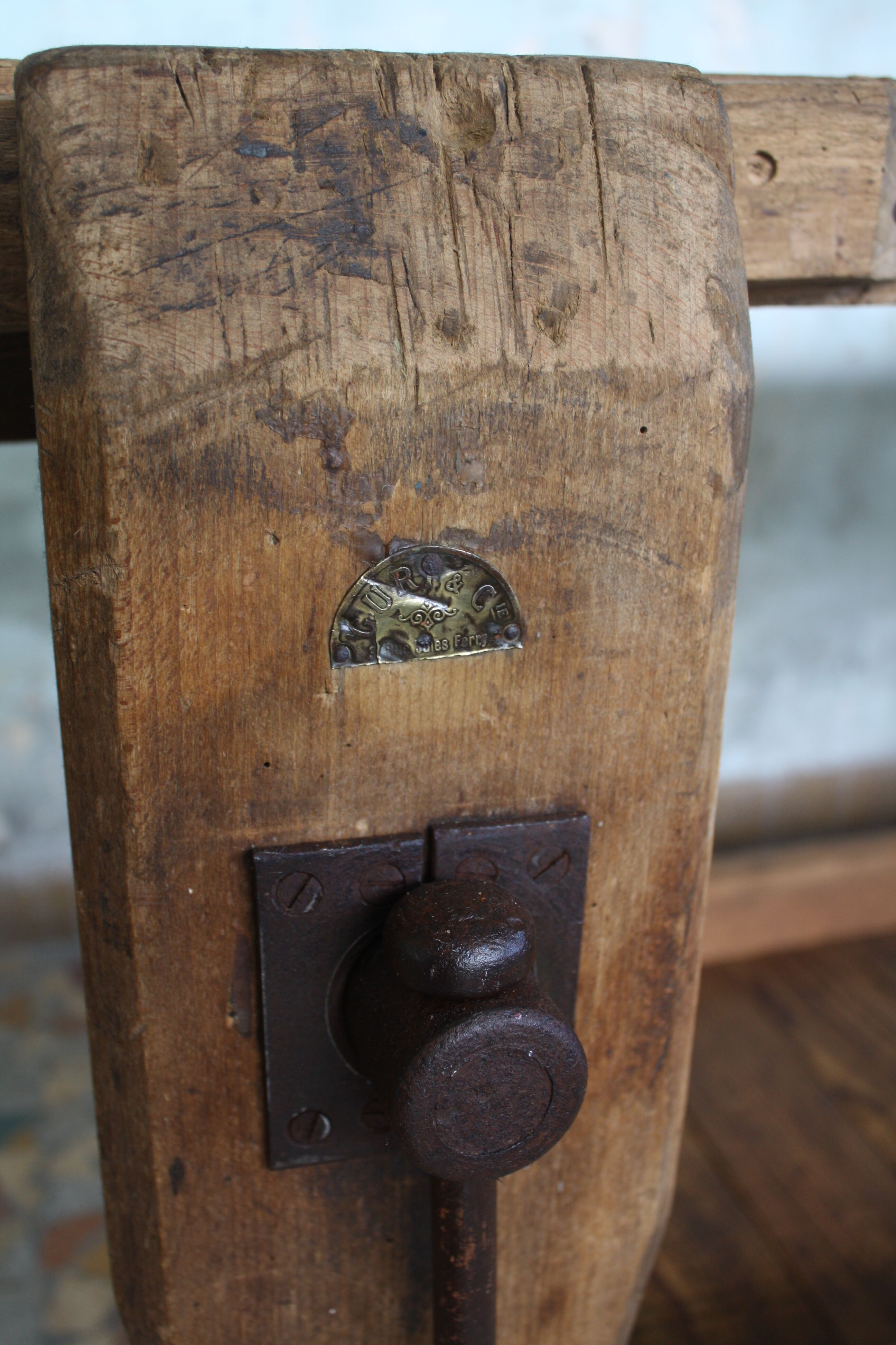 Established rough wood carpenter