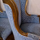 Paire De Fauteuils "Bergère" En Bois Doré de Style Louis XV