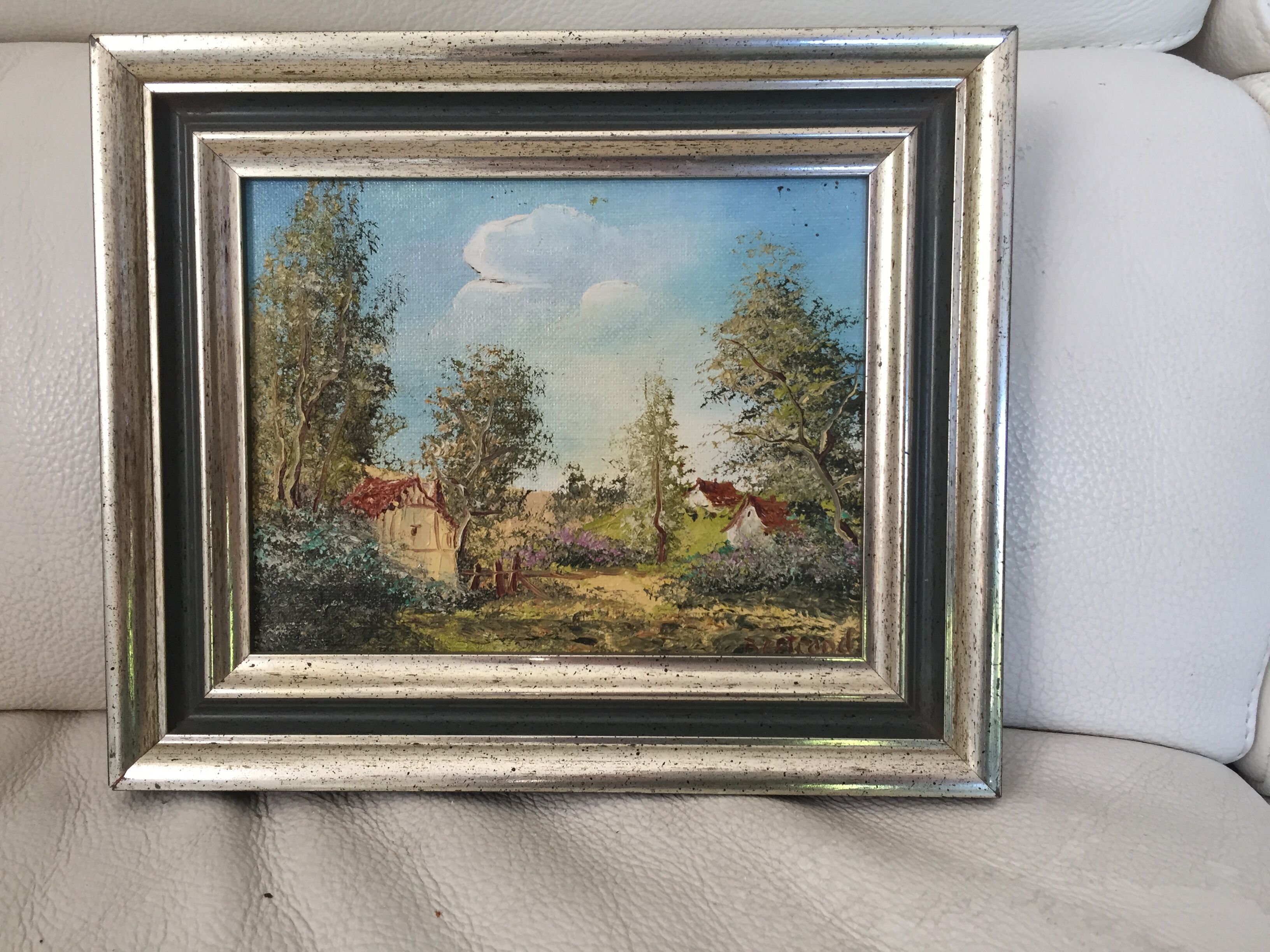 Landscape painting by Bertrand