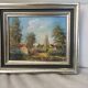Tableau paysage signé Bertrand