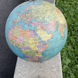 Vintage globe taride 1960 tripod world map