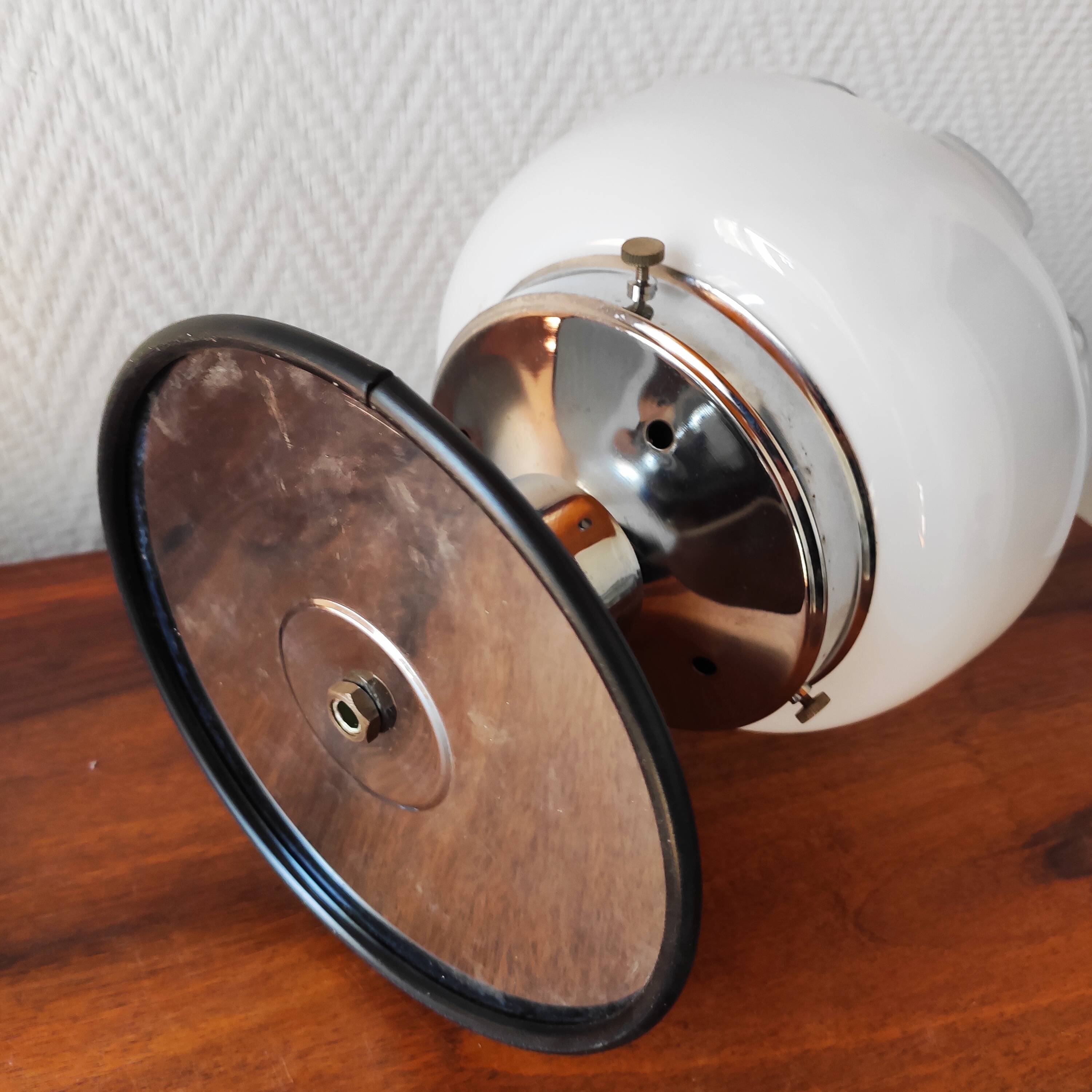 1970 Murano glass ball lamp