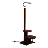 Restored ArtDeco Floor Lamp, J. Halabala, UP Zavody, Chrome, Czechia, 1930s
