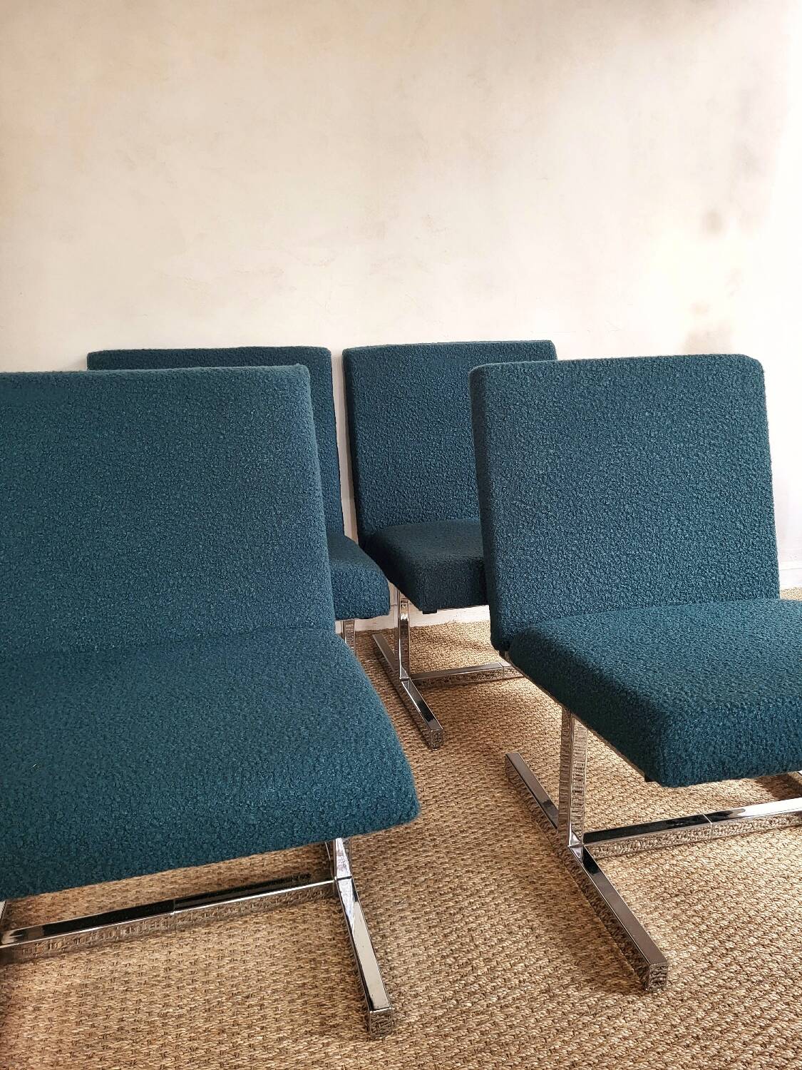 70s armchair reupholstered