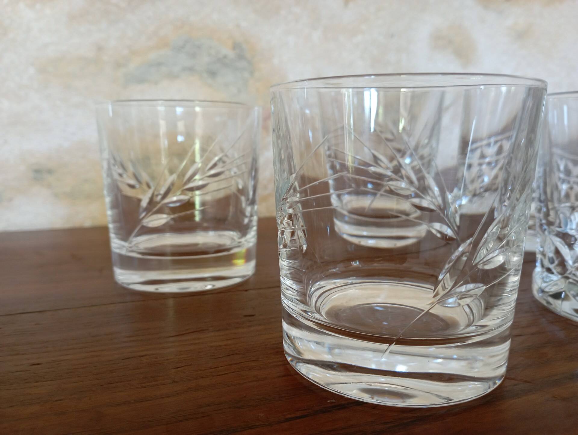 Whiskey glasses