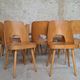 Set of 8 TON515 chairs by Oswald Haerdtl, Czech vintage 1955